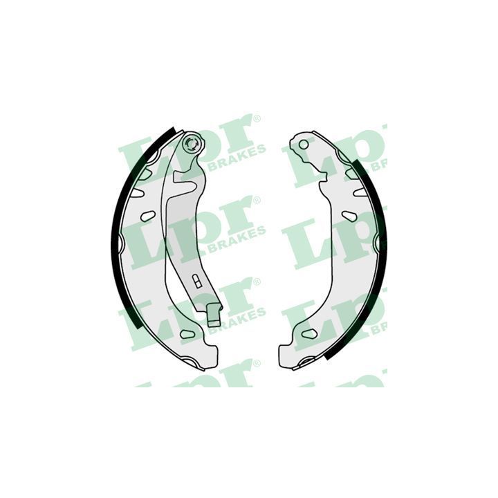 Stabdžių trinkelių komplektas LPR 07820