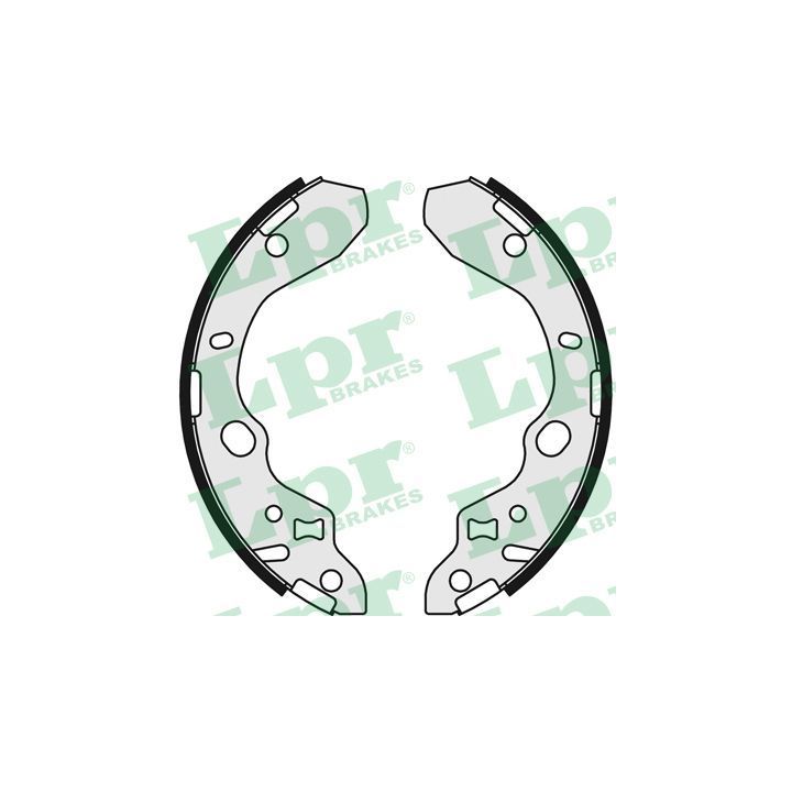 Stabdžių trinkelių komplektas LPR 07910