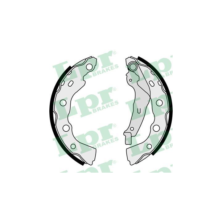 Stabdžių trinkelių komplektas LPR 07990