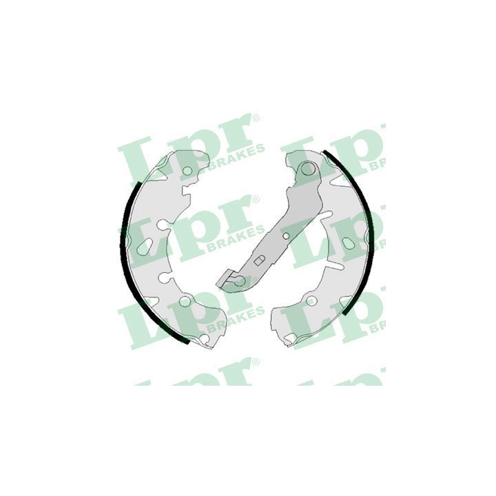 Stabdžių trinkelių komplektas LPR 08170