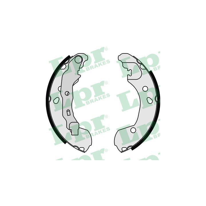 Stabdžių trinkelių komplektas LPR 08180