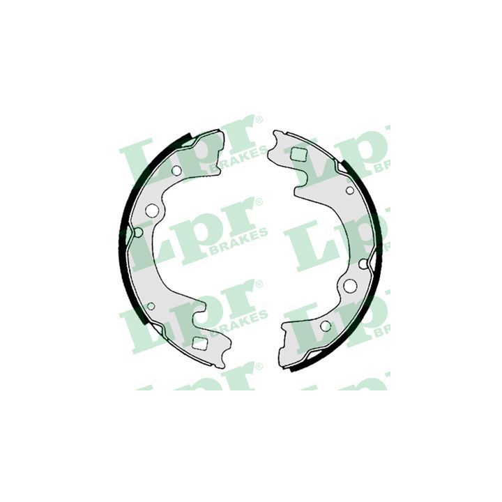 Stabdžių trinkelių komplektas LPR 08270