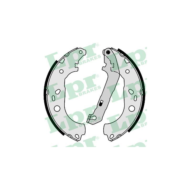 Stabdžių trinkelių komplektas LPR 08600