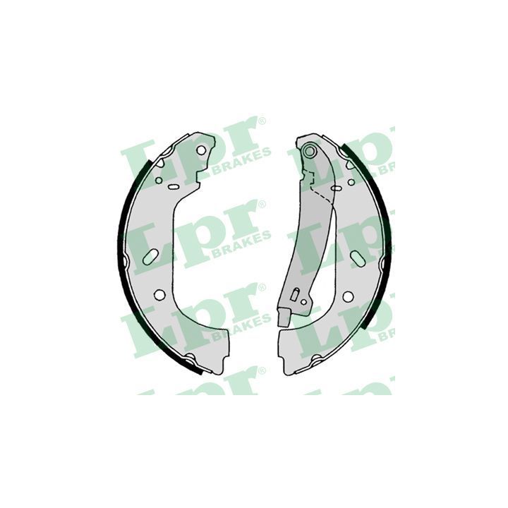 Stabdžių trinkelių komplektas LPR 08640