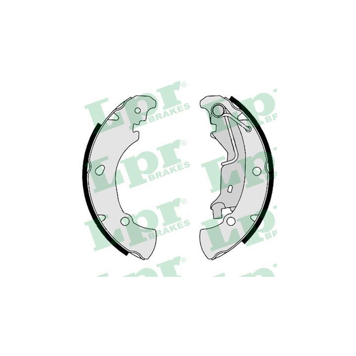 Stabdžių trinkelių komplektas LPR 08770