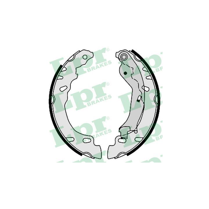 Stabdžių trinkelių komplektas LPR 08780