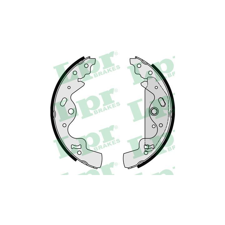 Stabdžių trinkelių komplektas LPR 08820