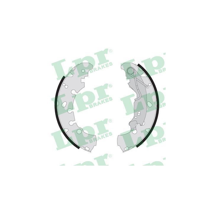 Stabdžių trinkelių komplektas LPR 09090