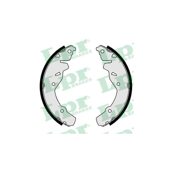 Stabdžių trinkelių komplektas LPR 09180