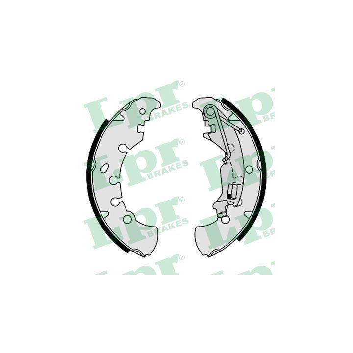 Stabdžių trinkelių komplektas LPR 09260