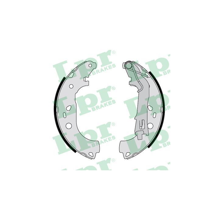 Stabdžių trinkelių komplektas LPR 09290