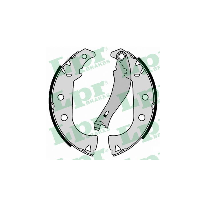 Stabdžių trinkelių komplektas LPR 09330