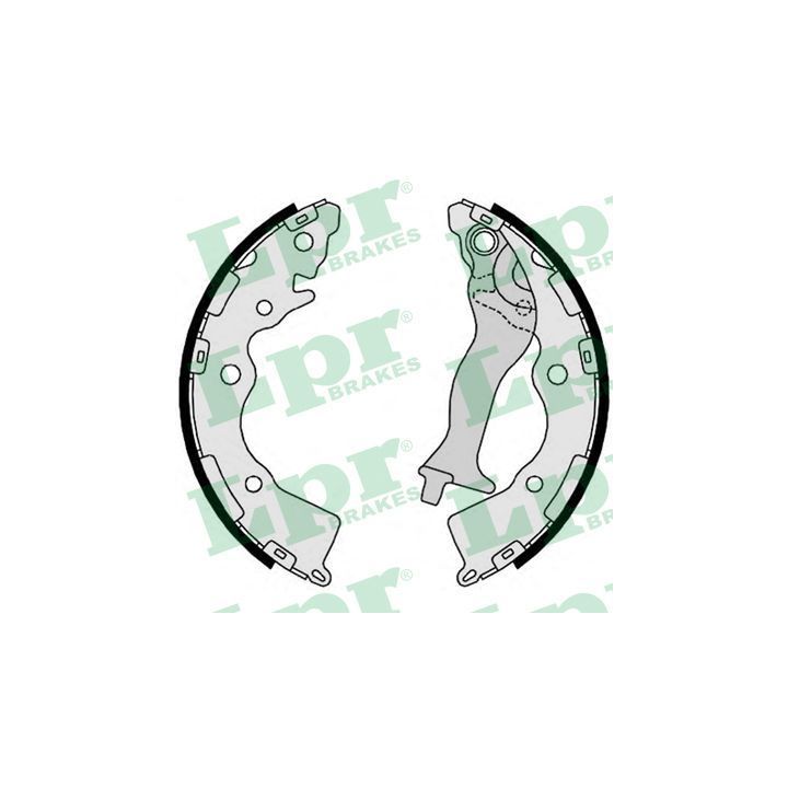 Stabdžių trinkelių komplektas LPR 09350