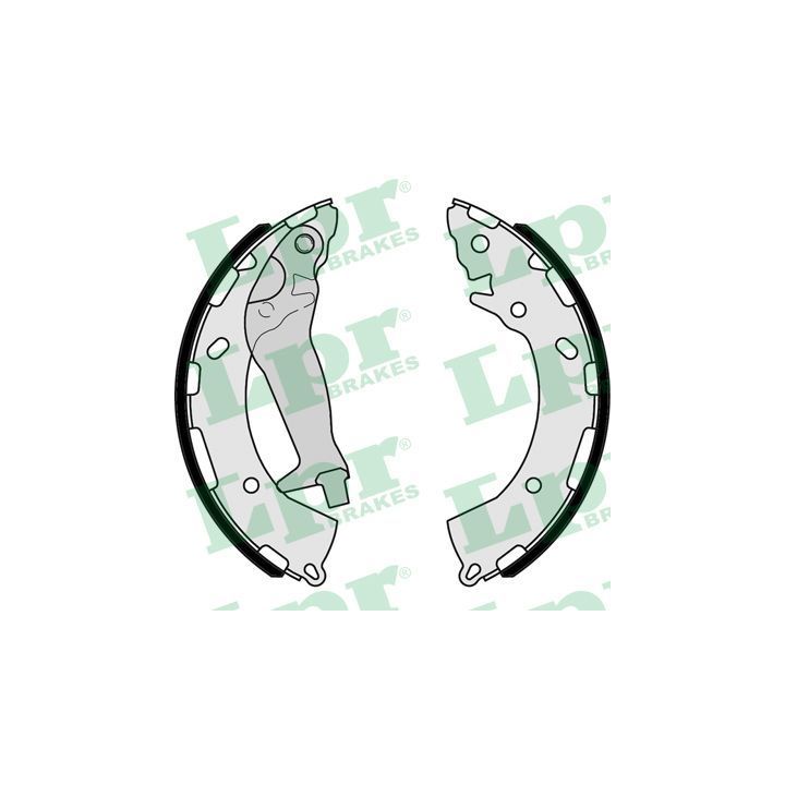 Stabdžių trinkelių komplektas LPR 09450