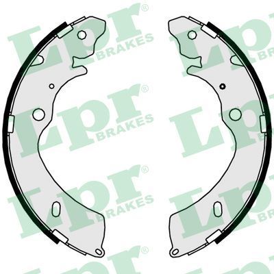 Stabdžių trinkelių komplektas LPR 09810