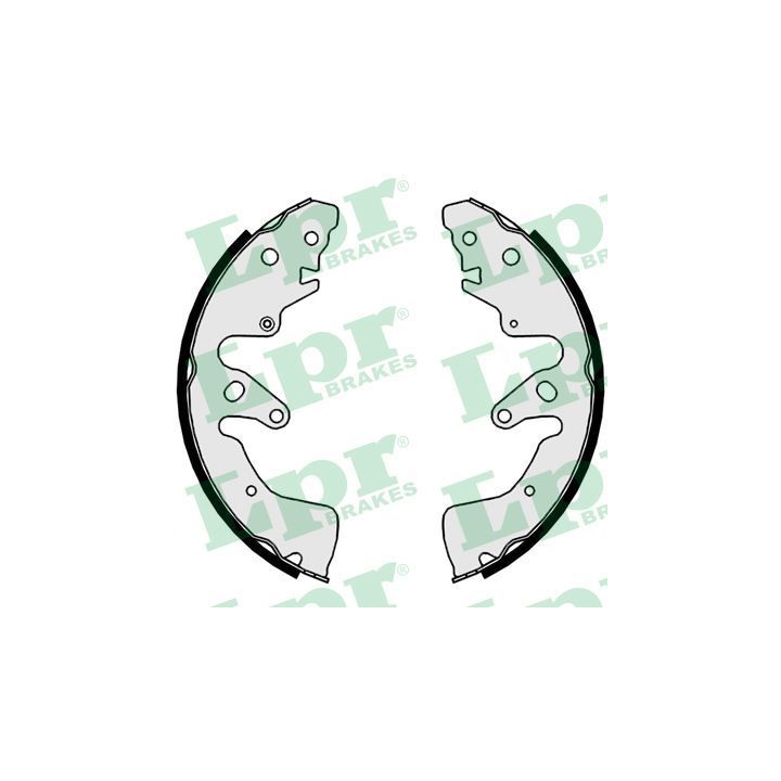 Stabdžių trinkelių komplektas LPR 09960