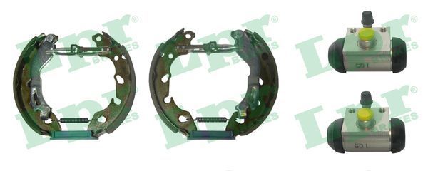 Stabdžių trinkelių komplektas LPR OEK847