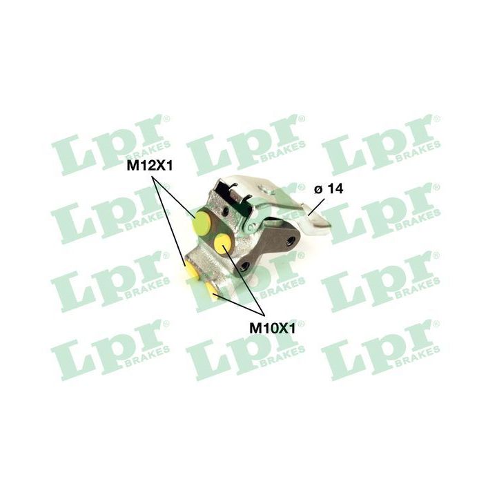 Stabdymo jėgos reguliatorius LPR 9925