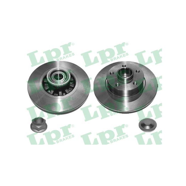 Stabdžių diskas LPR R1072PCA