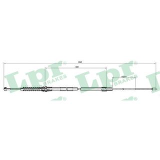 Trosas, stovėjimo stabdys LPR C0064B