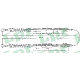 Trosas, stovėjimo stabdys LPR C0090B