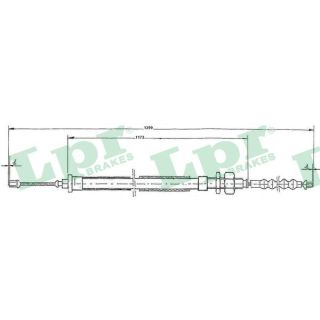 Trosas, stovėjimo stabdys LPR C0110B