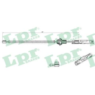 Trosas, stovėjimo stabdys LPR C0250B