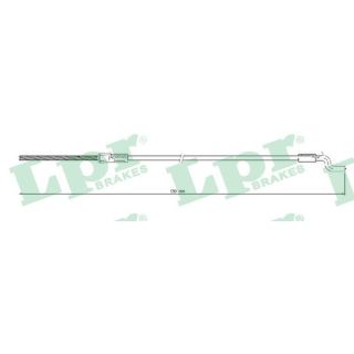 Trosas, stovėjimo stabdys LPR C0329B