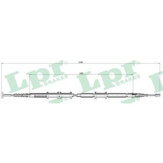 Trosas, stovėjimo stabdys LPR C0473B