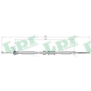 Trosas, stovėjimo stabdys LPR C0517B