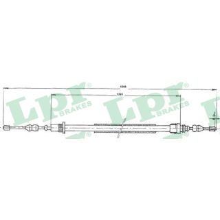 Trosas, stovėjimo stabdys LPR C0727B