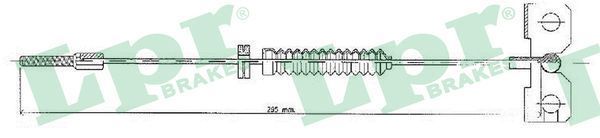 Trosas, stovėjimo stabdys LPR C1066B