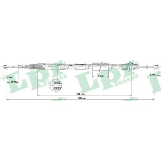 Trosas, stovėjimo stabdys LPR C1578B