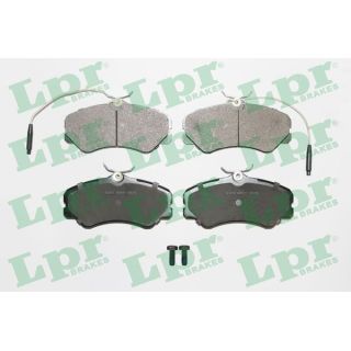 Stabdžių trinkelių rinkinys, diskinis stabdys LPR 05P011