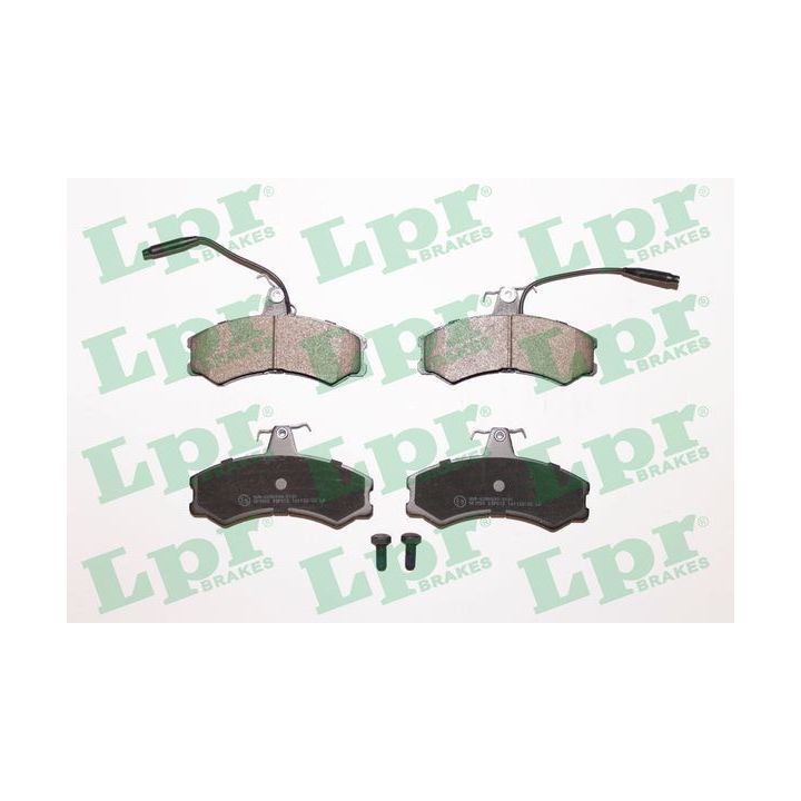 Stabdžių trinkelių rinkinys, diskinis stabdys LPR 05P012