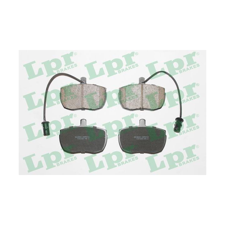 Stabdžių trinkelių rinkinys, diskinis stabdys LPR 05P014