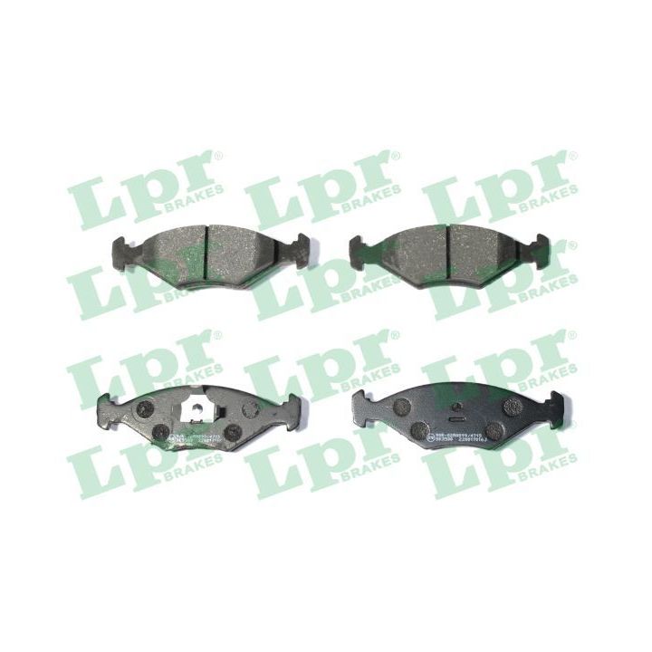 Stabdžių trinkelių rinkinys, diskinis stabdys LPR 05P016