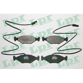 Stabdžių trinkelių rinkinys, diskinis stabdys LPR 05P017