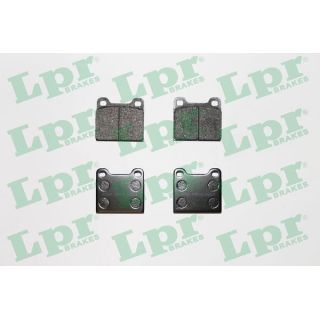 Stabdžių trinkelių rinkinys, diskinis stabdys LPR 05P024