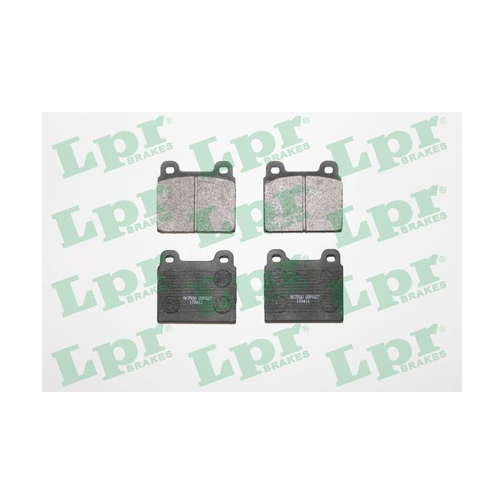 Stabdžių trinkelių rinkinys, diskinis stabdys LPR 05P027