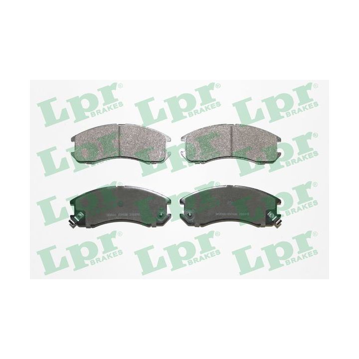 Stabdžių trinkelių rinkinys, diskinis stabdys LPR 05P036