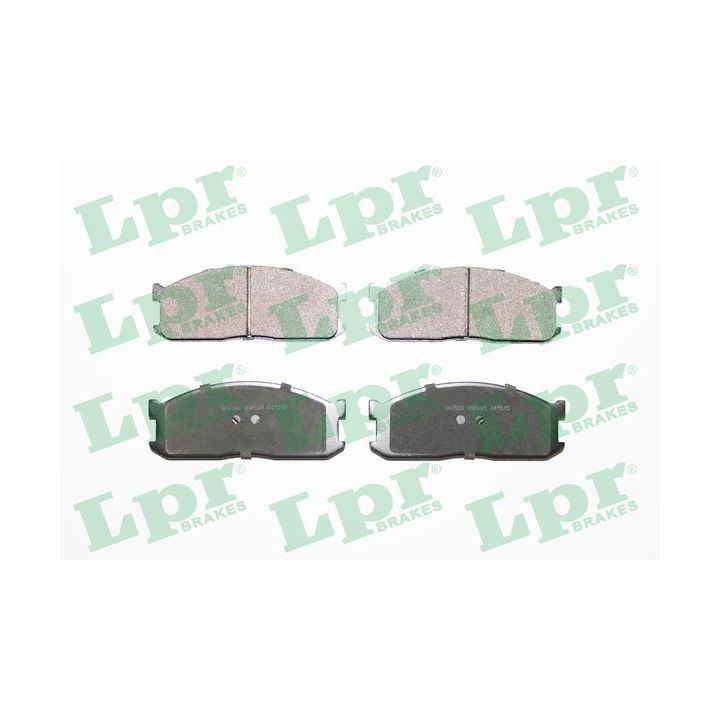 Stabdžių trinkelių rinkinys, diskinis stabdys LPR 05P039