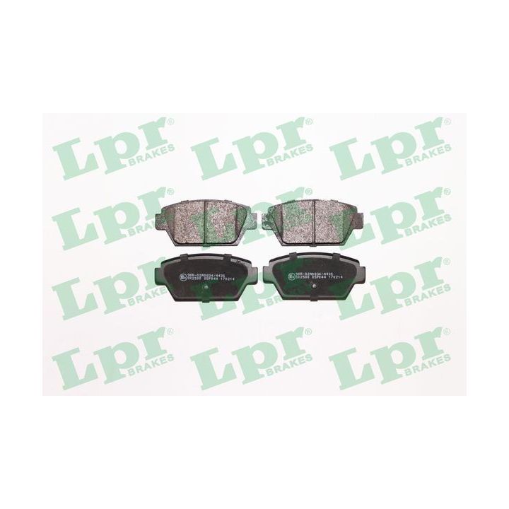 Stabdžių trinkelių rinkinys, diskinis stabdys LPR 05P044