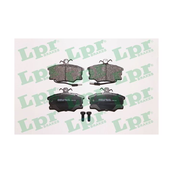 Stabdžių trinkelių rinkinys, diskinis stabdys LPR 05P098