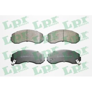 Stabdžių trinkelių rinkinys, diskinis stabdys LPR 05P1007