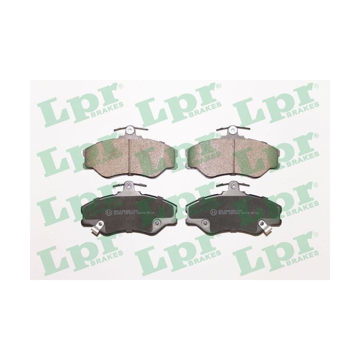 Stabdžių trinkelių rinkinys, diskinis stabdys LPR 05P1009