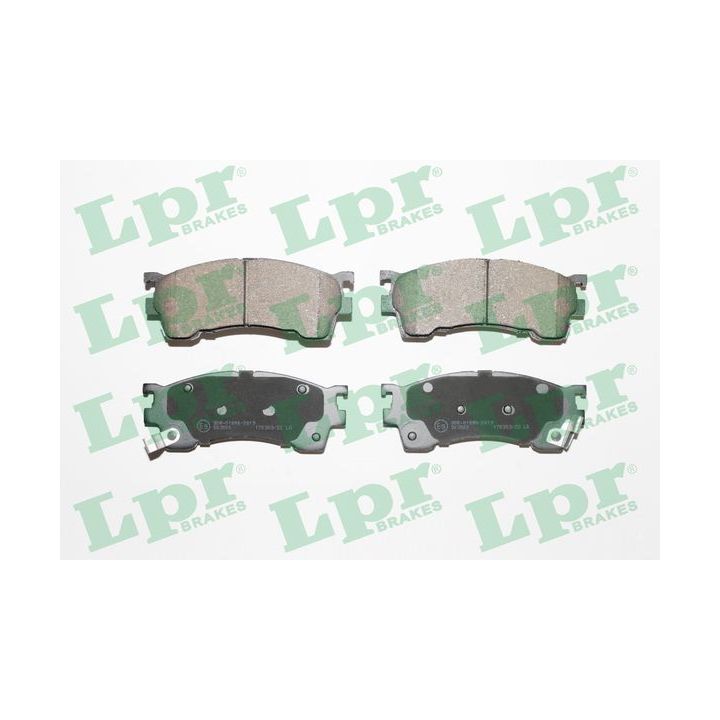 Stabdžių trinkelių rinkinys, diskinis stabdys LPR 05P1017