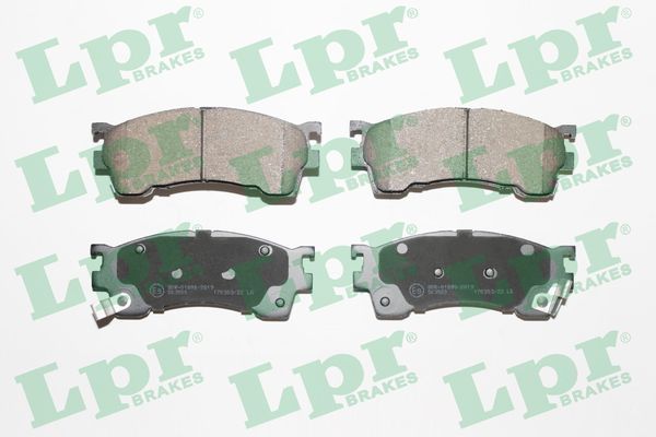 Stabdžių trinkelių rinkinys, diskinis stabdys LPR 05P1017