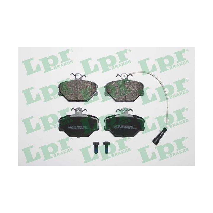 Stabdžių trinkelių rinkinys, diskinis stabdys LPR 05P102