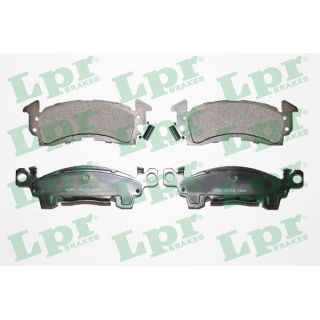 Stabdžių trinkelių rinkinys, diskinis stabdys LPR 05P1032